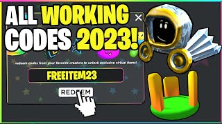 NEW ALL WORKING CODES FOR UGC LIMITED IN 2023 ROBLOX UGC LIMITED CODES [upl. by Thayne]