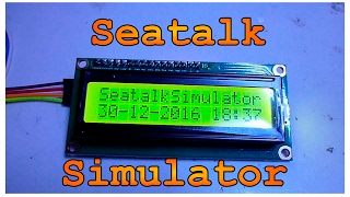 SEATALK SIMULATOR  ARDUINO [upl. by Blinny]