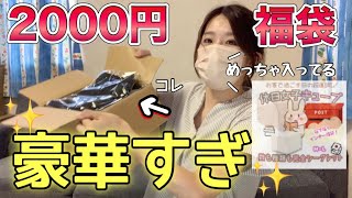 【2000円で20点入り福袋】1品100円で買えるなんて信じられないですね、コスパ最強ォォ【福袋オタク】 [upl. by Sternlight415]