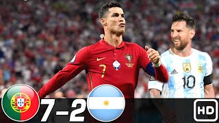 Portugal vs Argentina 72  All Goals amp Highlights Résumén amp Goles  Last Matches  HD [upl. by Naihtniroc]