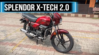 2024 Most Iconic Bike  Splendor Plus Xtech 20  Gloss Red  automobile rourkela [upl. by Eninahs856]