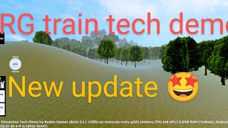 RG Train tech demo new update 🤩indianrailways [upl. by Bucher974]