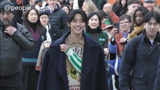 Ahn Hyoseop 안효섭  Lacoste Fall Winter 20242025 fashion show in Paris  05032024 [upl. by Ahsiemat]