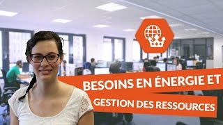 Besoins en énergie et gestion des ressources  HistoireGéographie  2nde  digiSchool [upl. by Lucienne666]