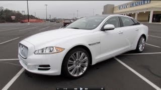 2013 Jaguar XJL Portfolio 30L Supercharged AWD Start Up Exhaust and In Depth Review [upl. by Nwahc375]