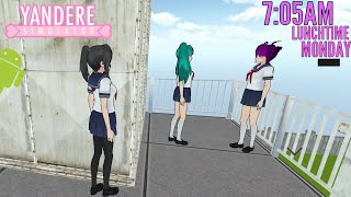 Kokona and Saki conversation  New Update Yandere Simulator Mobile [upl. by Upali]