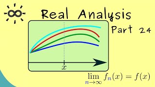 Real Analysis 24  Pointwise Convergence [upl. by Perkins]