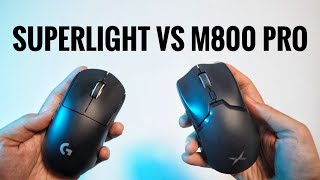 Delux M800 PRO review vs Superlight [upl. by Luhey333]