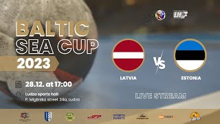 Baltic Sea Cup 2023 Latvia  Estonia  DEC 28 [upl. by Litsyrk]