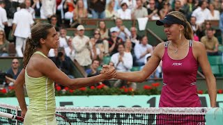 Nicole Vaidisova vs Amelie Mauresmo 2006 Roland Garros R4 Highlights [upl. by Corene]