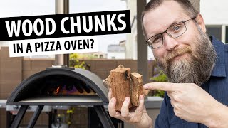 How to use Wood Chunks in a Pizza Oven 🍕 [upl. by Lorenz376]