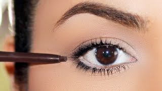 QUICK EVERYDAYWORK EYE MAKEUP TUTORIAL PENCIL METHOD [upl. by Eirrot867]