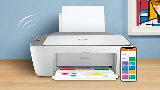 HP DeskJet 2755e Wireless Color AllinOne Printer Review 🖨️ [upl. by Odelinda]