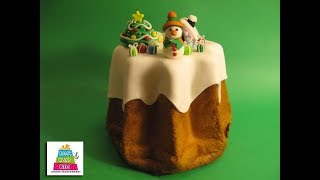 Pandoro innevato  Cakemaniait [upl. by Eimma]