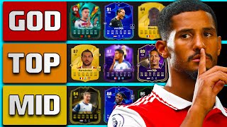 RANKING THE BEST DEFENDERS⭐ FC 25 Ultimate Team Tier List [upl. by Ittap818]