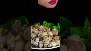 Eating Escargots หอย หอยทาก ฝรั่งเศส escargot shorts [upl. by Nikos77]