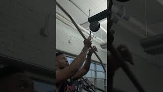 Close vs Wide Grip Lat Pulldown backworkout fitness fitnesstips [upl. by Nirok]