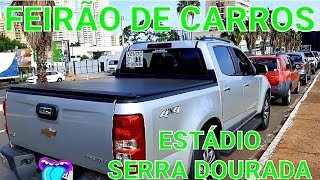 FEIRÃƒO DE CARROS USADOS NO ESTÃDIO SERRA DOURADA EM GOIÃ‚NIA GOPREÃ‡OS DE CARROS USADOS [upl. by Apps]