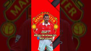 Roy Keane  Messi Vs Ronaldo  football ronaldo shorts [upl. by Neyu]