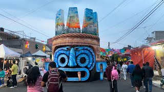 Calaveras Gigantes en Tláhuac [upl. by Bobina]