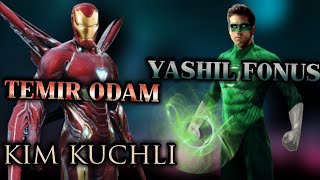 Temir odam vs Yashil fonus Kim kuchli [upl. by Rabassa]