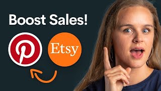 How to Get More Etsy Sales With Pinterest 2024 Tutorial [upl. by Bouton328]