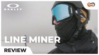 Oakley Line Miner Ski and Snowboard Goggle Review  SportRx [upl. by Andris]