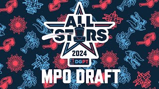 MPO AllStar Draft  2024 Disc Golf Pro Tour AllStar Weekend [upl. by Nerte]