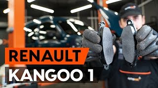 Comment remplacer des plaquettes de frein avant sur RENAULT KANGOO 1 KC TUTORIEL AUTODOC [upl. by Lashond]