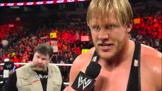 Jack Swagger w Uncle Zeb Colter vs Zack Ryder  WWE Raw 21113 [upl. by Terrene]