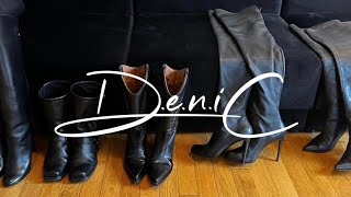 How to maintain leather boots  by DeniC [upl. by Shuma]