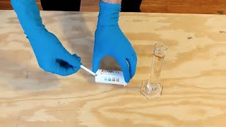 How to Use Restaurant Sanitizer Chlorine Test Strips 0200 ppm [upl. by Viens]