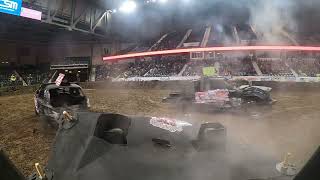 3 Aaron Herrington 2024 Blizzard Bash Heat One On Car Cam Team Crashing For Kids Cancer [upl. by Monahan427]