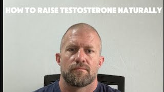 HOW TO RAISE TESTOSTERONE NATURALLY [upl. by Hallie]