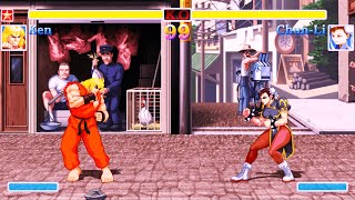 Ken vs ChunLi Hardest Ultra Street Fighter 2 The Final Challengers [upl. by Ylreveb]