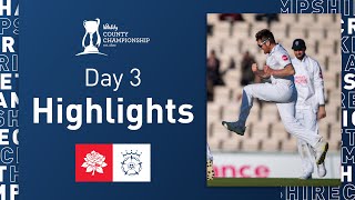 Dawson Inspires Innings Win Over Lancs  Lancashire v Hampshire  Vitality CC Day Three Highlights [upl. by Onimixam990]