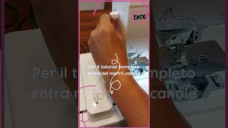 Ricamatrice Brother InnovIs M340ED  istruzioni duso  Jolicì tutorial embroidery diy ricamo [upl. by Streeter320]