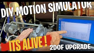 DIY motion simulator Arduino IBT2 24 volt Jazzy Wheelchair motors  How to set up SMC3 simtools [upl. by Eical]