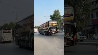 Pakistan luxurious Bus  Faisal Movers Bus  wheels on the bus punjabmotors wheelsonthebus 🕰️ Bus [upl. by Juliana150]