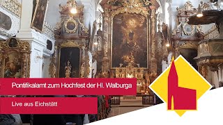 Pontifikalamt zum Walburgafest [upl. by Harriette255]