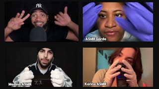 ASMR10 ASMRTIST con GUANTES DE LÁTEX Todos con la INTENCIÓN de HACERTE DORMIR ¿como lo hicimos🙈 [upl. by Felicity]