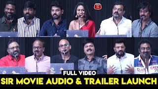 Sir Audio Launch Full Video  Sir Movie Trailer Launch Full Video  Bose Venkat Vimal  Vetrimaaran [upl. by Sand]