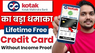 Kotak Credit Card Apply 2024  Lifetime Free  Kotak Mahindra Bank Credit Card Online Apply [upl. by Gemma]