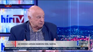 Háború Ukrajnában  Nógrádi György 20241115  HÍR TV [upl. by Yelyah646]