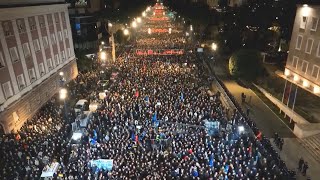 Protesta e opozitës e 20 shkurtit Fjalime molotov e tymuese çfarë ndodhi 2 orë te Kryeministria [upl. by Enairda986]