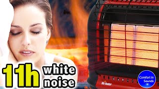 White noise fall asleep easily furnace ambience sound heater noise for sleeping studying focus [upl. by Asiluy]