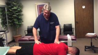 Severe Herniated Disc Patients 1st Time Adjustment From Your Houston Chiropractor Dr Johnson [upl. by Kristi]