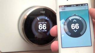 Nest Learning Thermostat Unboxing amp Review [upl. by Matazzoni]