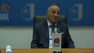 LIVE  Mornar vs Partizan  POSTGAME PRESS [upl. by Zarah358]