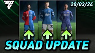 NEW FC 24 CAREER MODE SQUAD UPDATE 200324 [upl. by Gilles730]